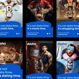 Advertising Campaign For Aloha Browser cover image