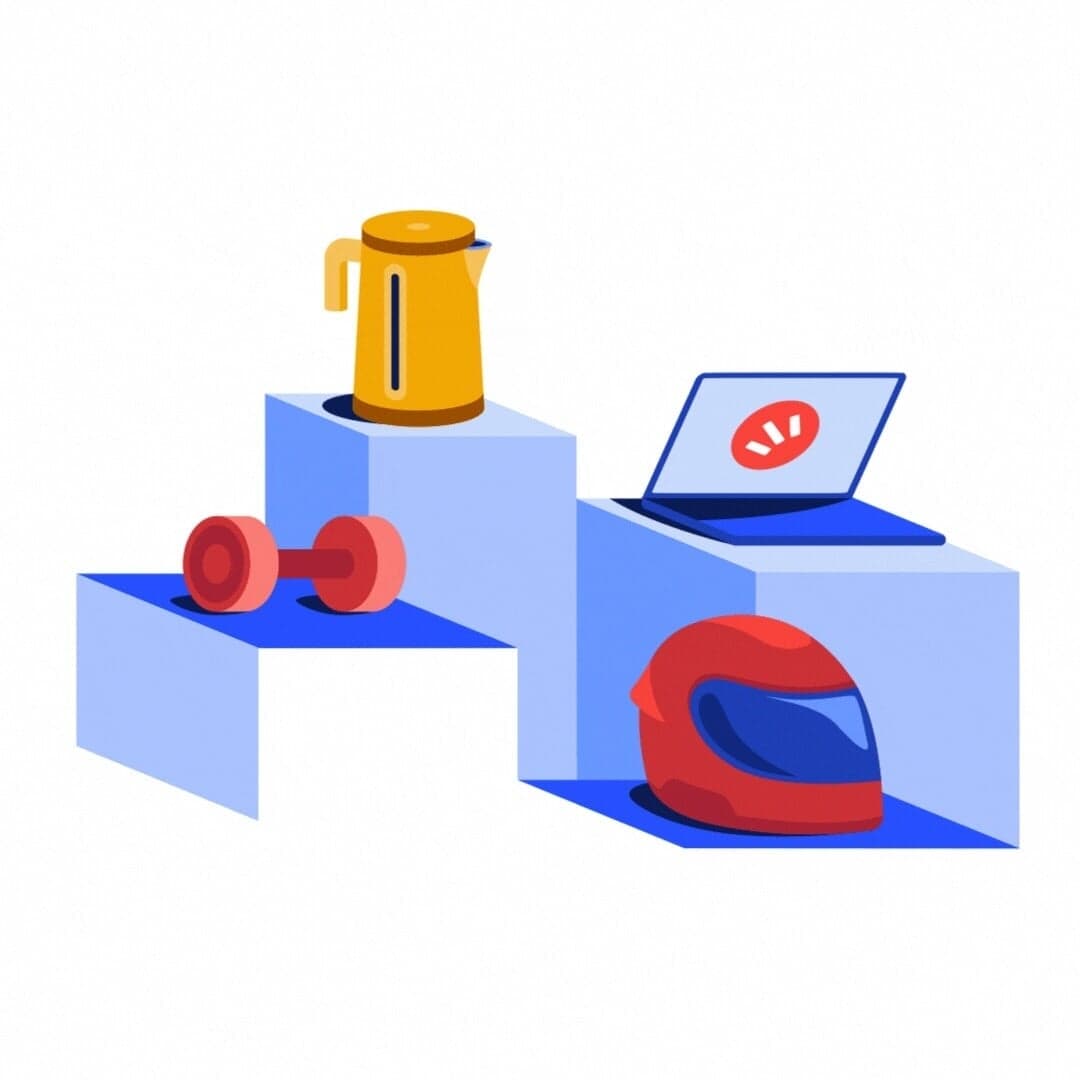 Illustration System For Subito Marketplace