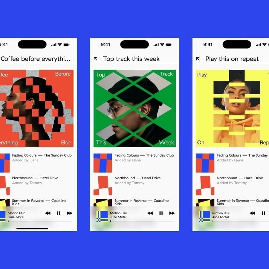 Motion system for a music platform