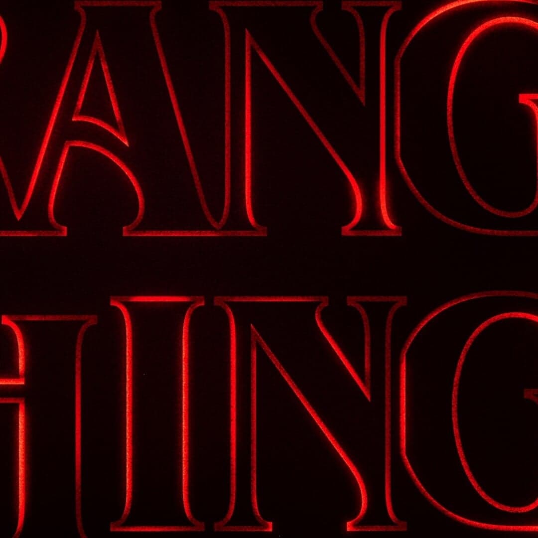 Main Title Design For Stranger Things On Netflix