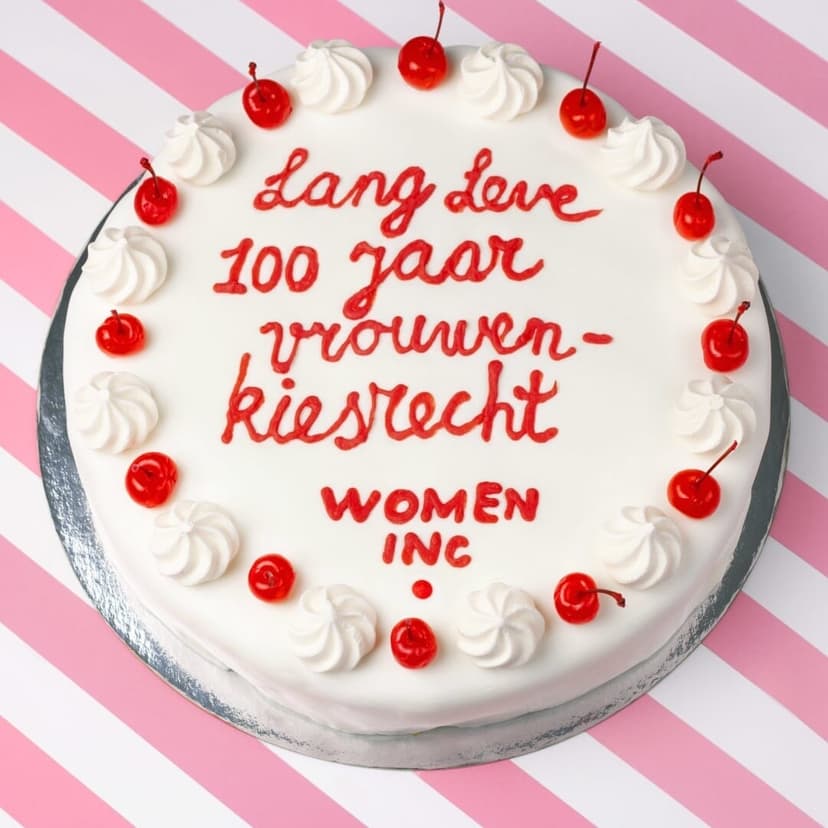 100 Years Of Womens Suffrage With Cake