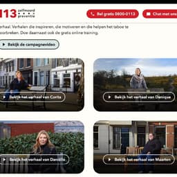 Campaign for 113 Suicide Prevention cover image
