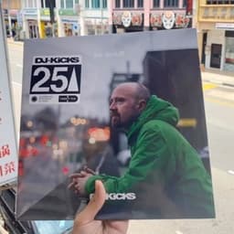 Logo And Art Direction For Dj Kicks 25th Anniversary cover image