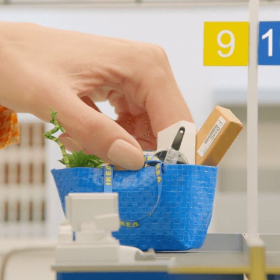 Miniature Set Design For Ikea App Launch