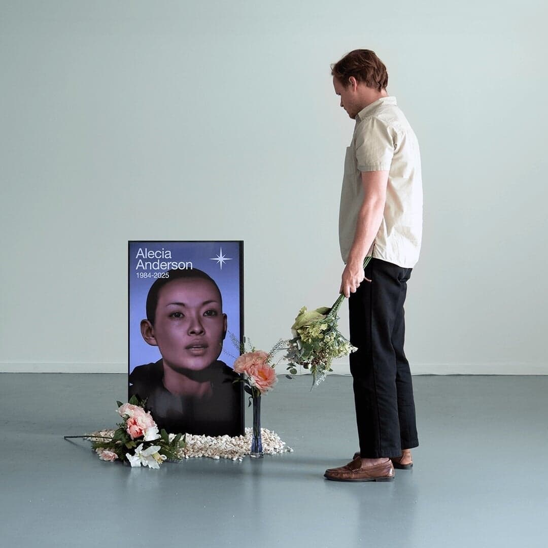 Speculative Digital Memorial Concept For Afterlife