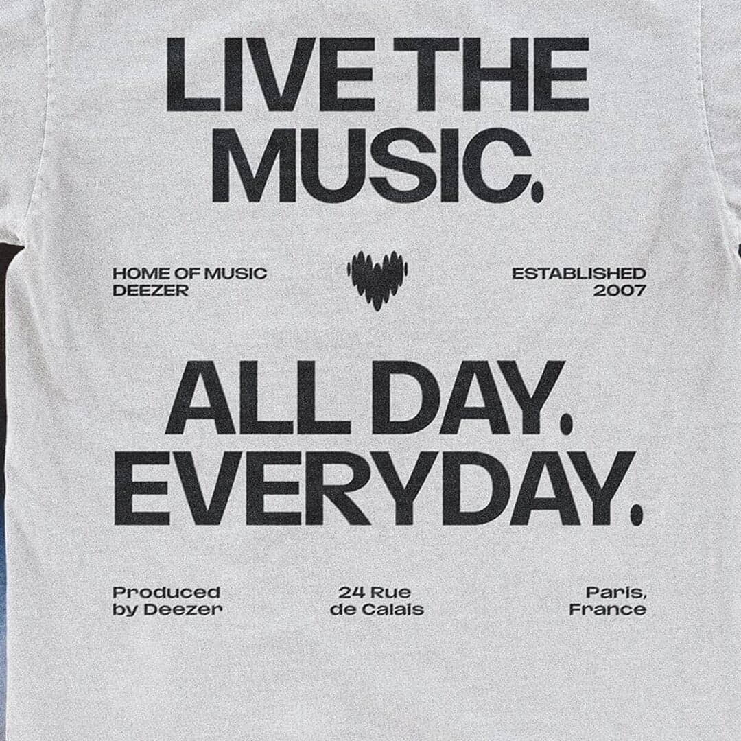 Brand Identity For Deezer Music Platform