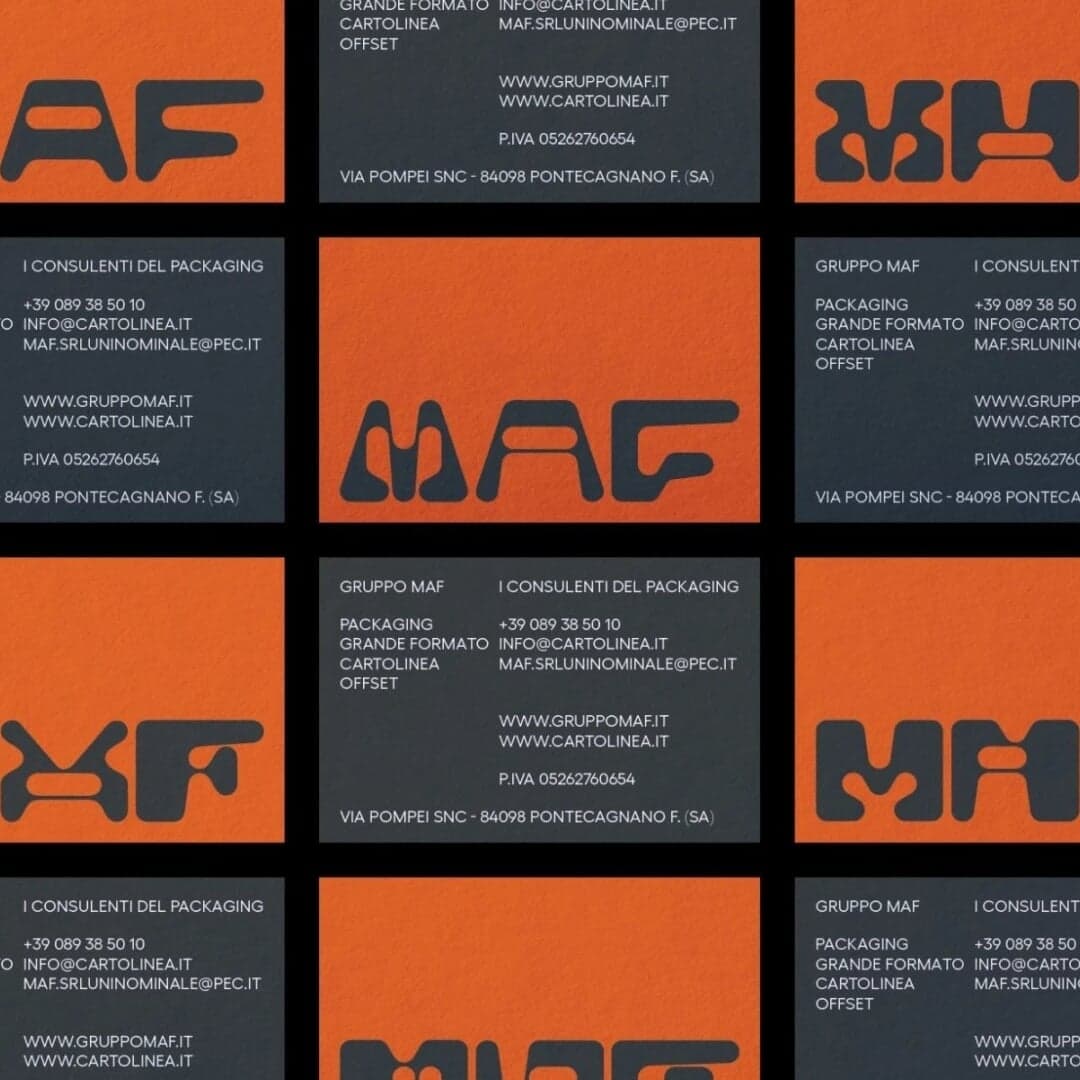 Brand Identity And Web Design For Gruppo Maf