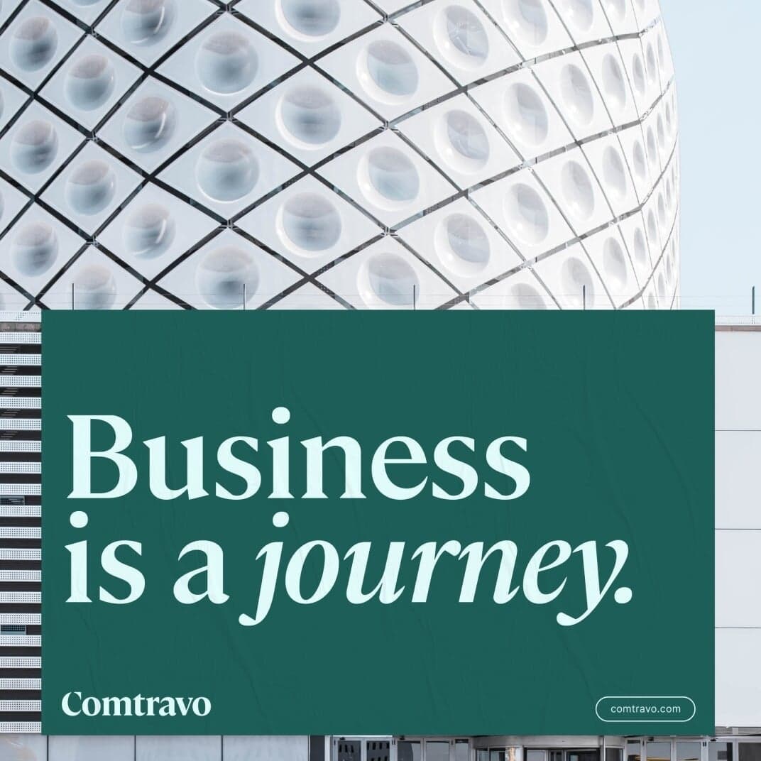 Brand Identity for Comtravo Business Travel