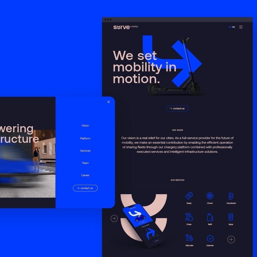 Brand Identity for Surve Mobility Operations