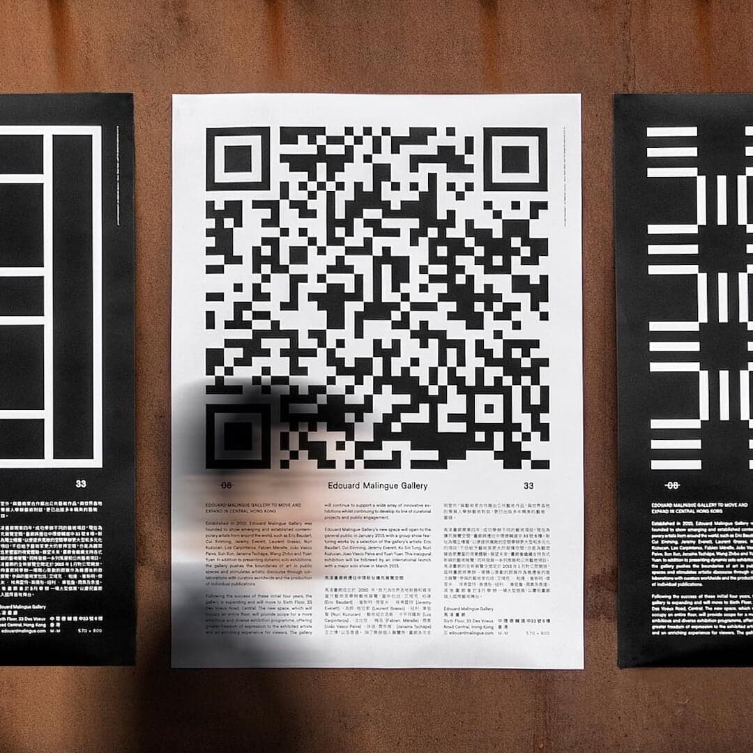 Brand Identity And Website Design For Edouard Malingue Gallery