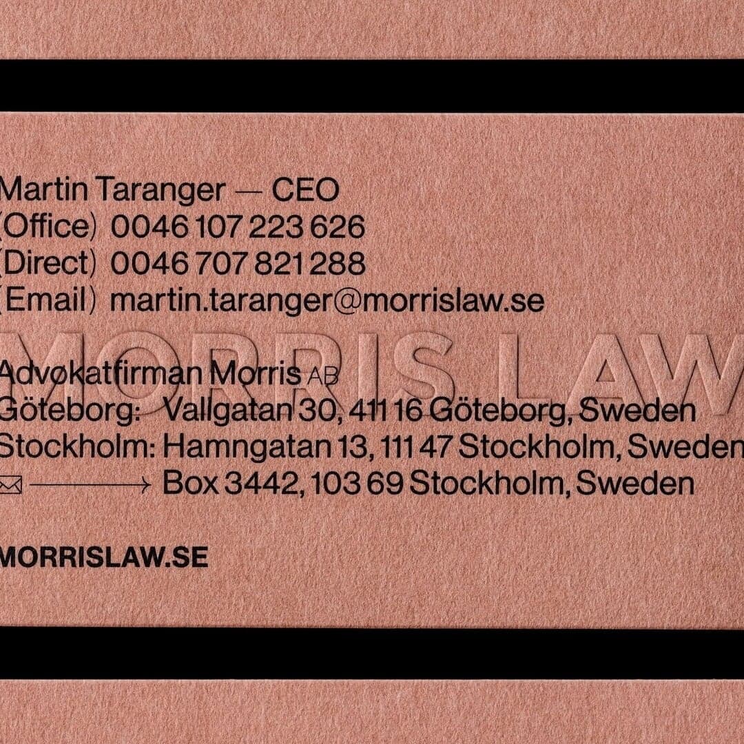 Brand Identity For Morris Law