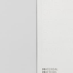 Editorial Design For Material Matters 04: Paper cover image
