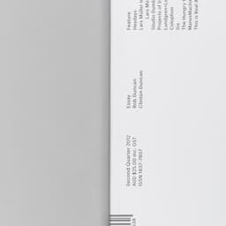 Editorial Design For Process Journal Edition Seven cover image