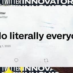 Visual Identity and Web Design for Twitter Innovators Awards cover image