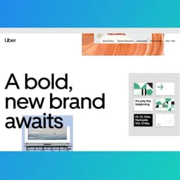 Website Design for Uber Brand Launch cover image