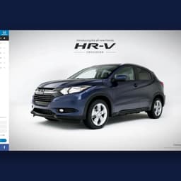 Interactive Launch Website for Honda HR-V cover image