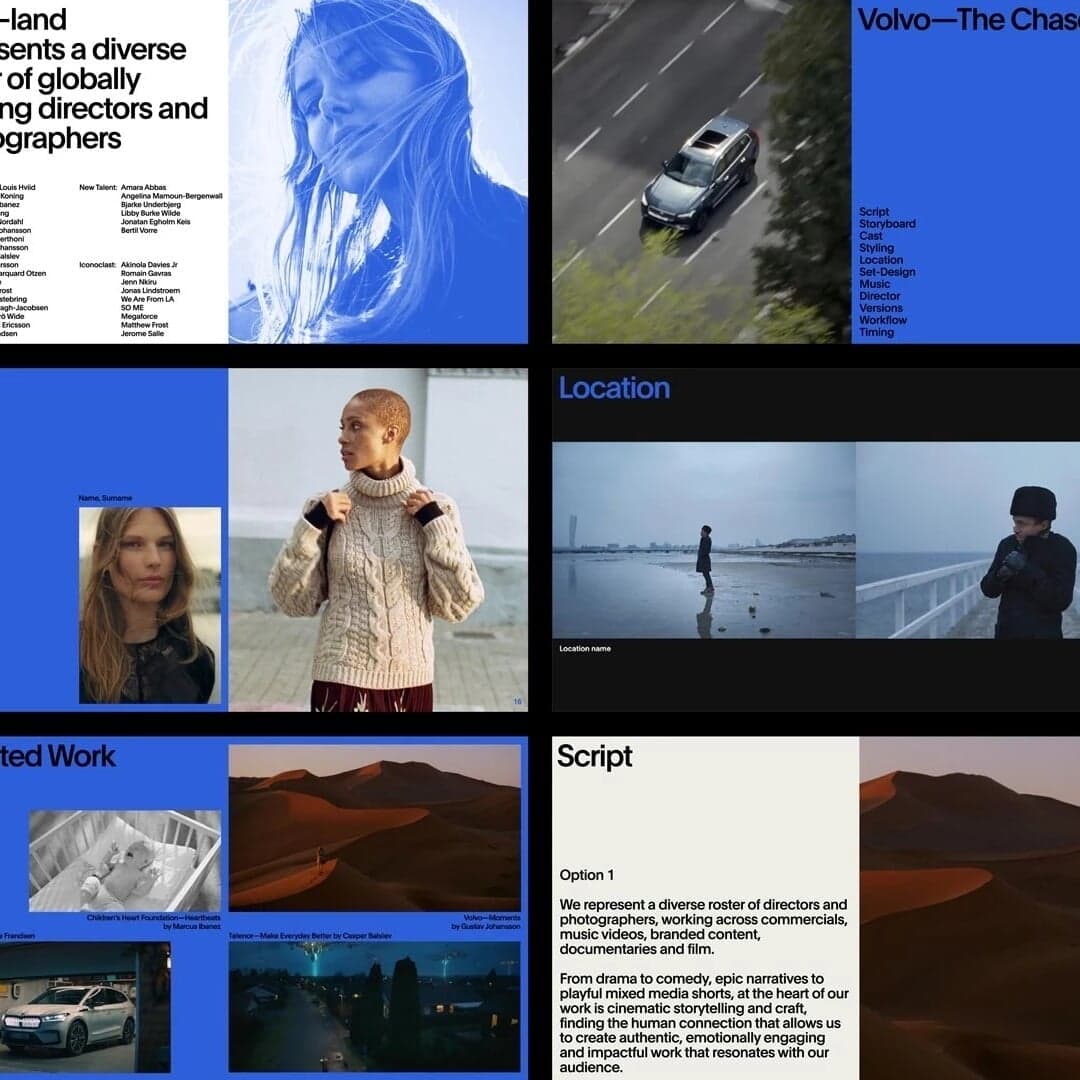 Identity and Website for New—Land