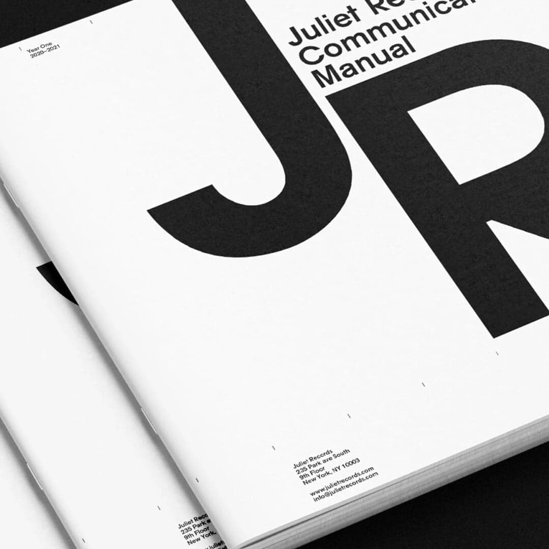 Brand Identity for Juliet Records