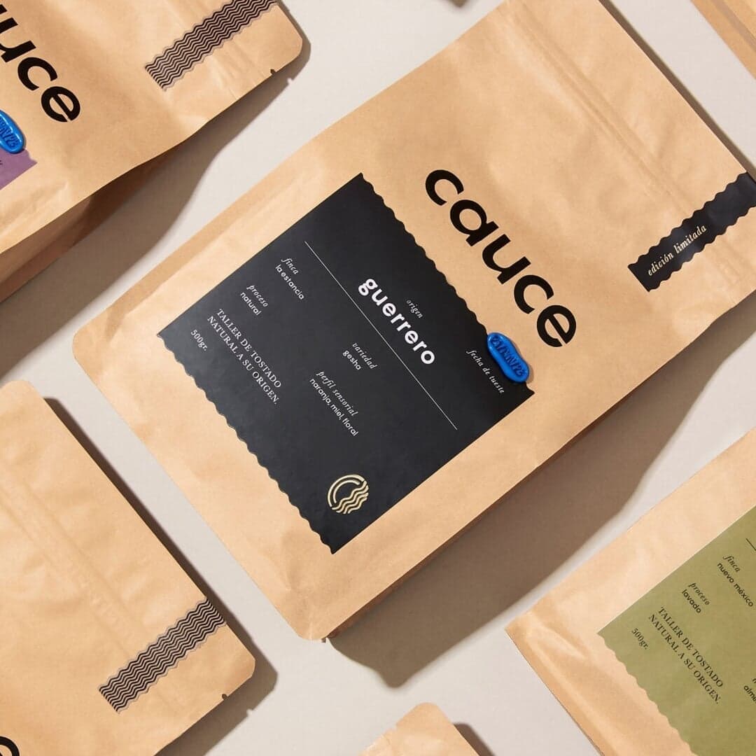 Brand Identity And Packaging For Cauce Coffee Roasters