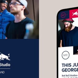 Brand Identity And Digital Platform For Red Bull Studios cover image