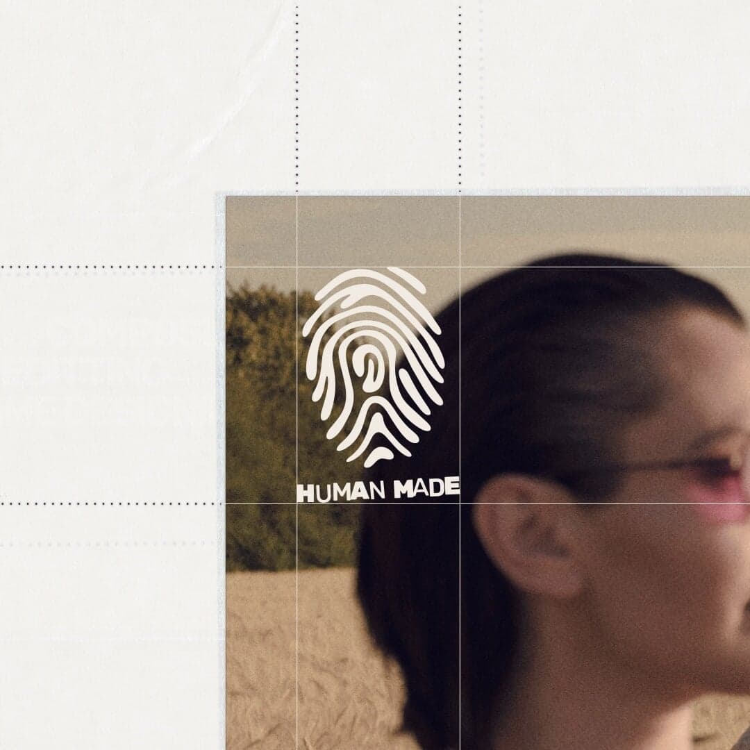 Brand Identity for the Human Made AI-Free Trust Mark