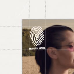 Brand Identity for the Human Made AI-Free Trust Mark - thumbnail 1