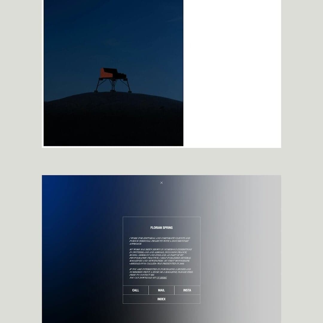 Website Design For Florian Spring