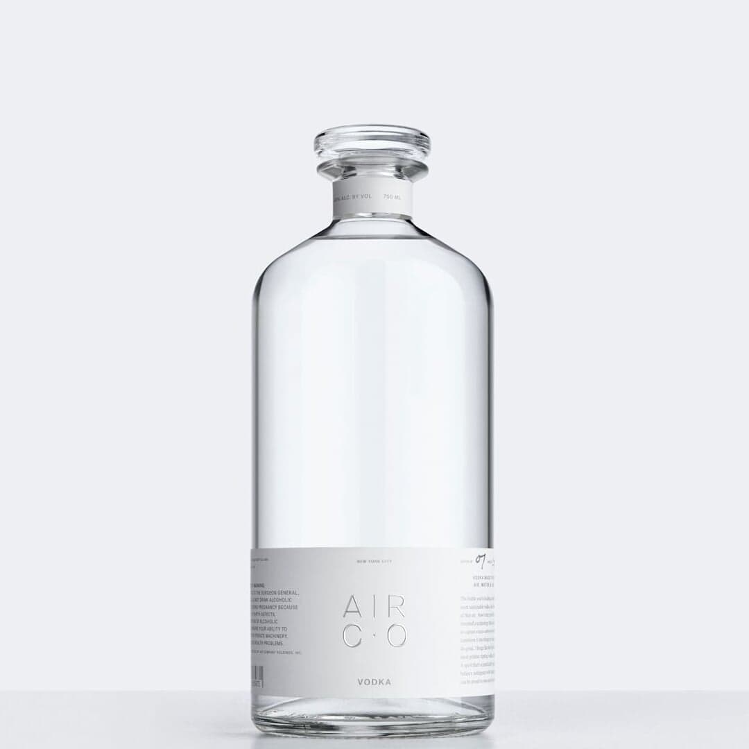Brand Identity And Packaging For Air Co. Vodka