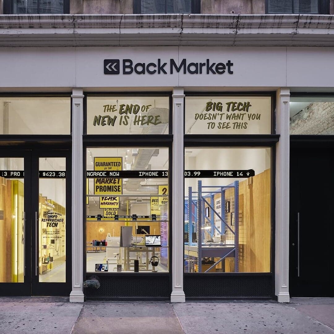 Retail Experience Design For Back Market