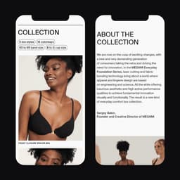 Website Design For Megami Everyday Foundation Series cover image