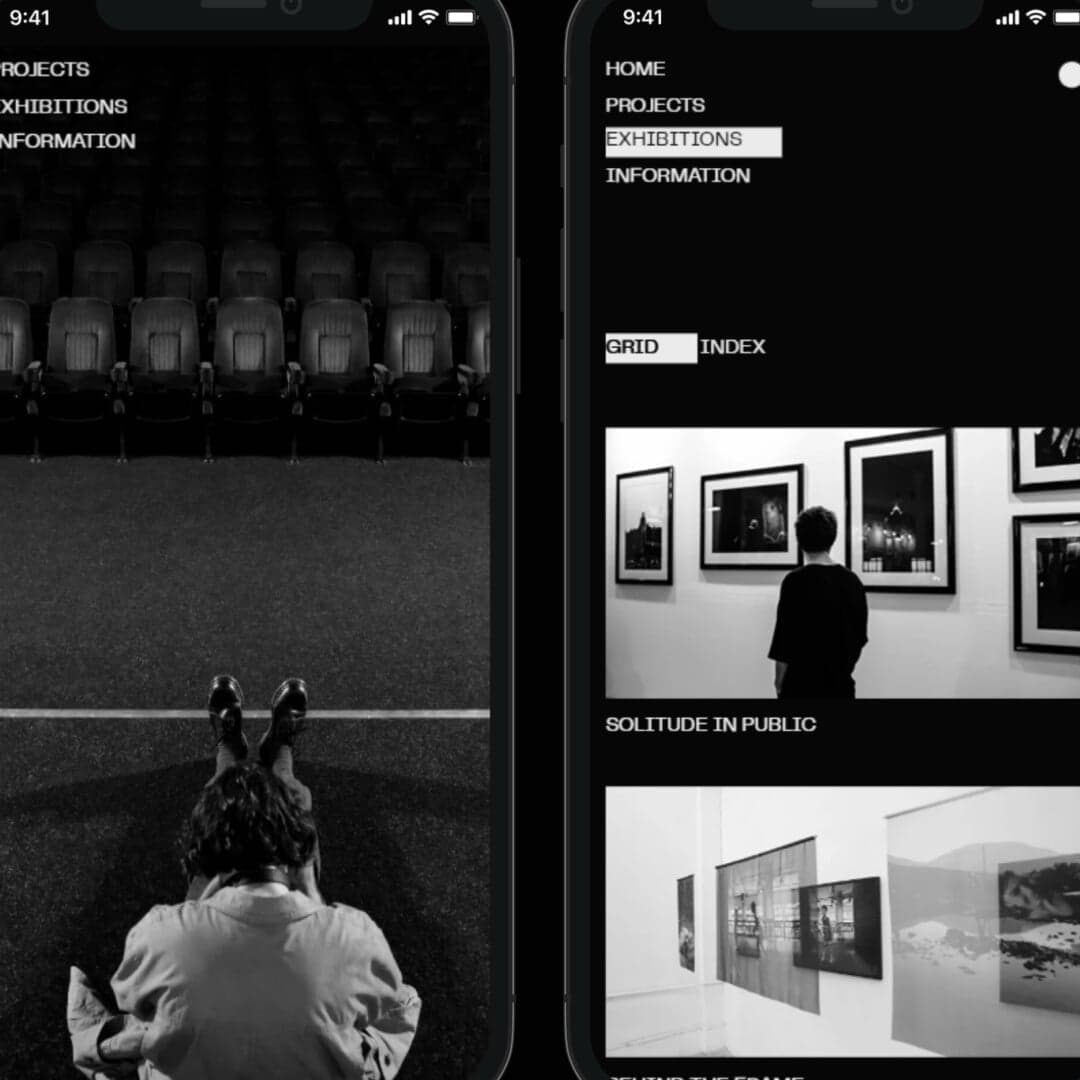 Portfolio Website And Identity For A Street Photographer