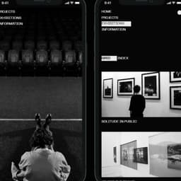 Portfolio Website And Identity For A Street Photographer cover image