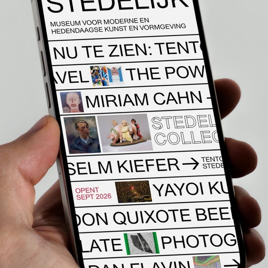 Website Redesign For Stedelijk Museum Amsterdam