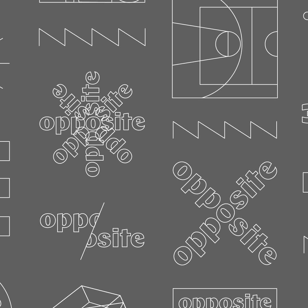 Experimental Brand Identity For Opposite