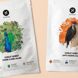 Packaging Design For Sugar Sheet Mask cover image