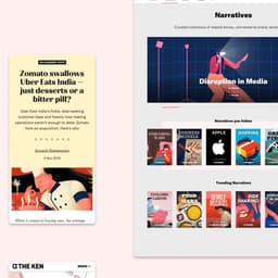 Ux And Ui Redesign For The Ken Media Platform cover image