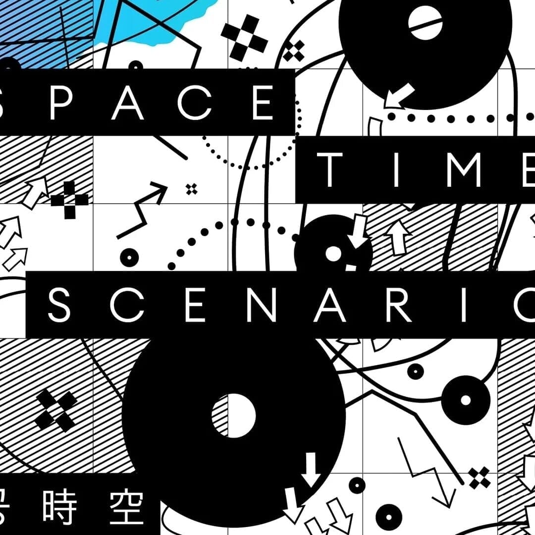 Exhibition Graphics for Space Time Scenarios
