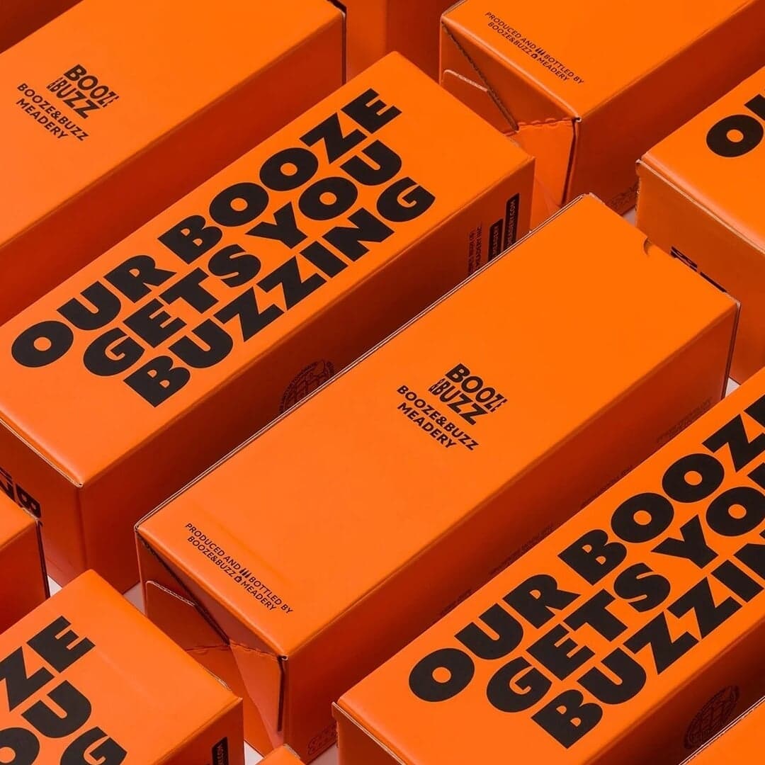 Brand Identity and Packaging for Booze&Buzz Meadery