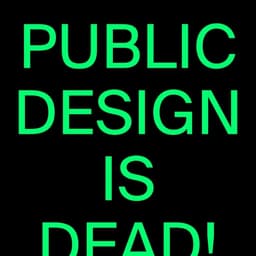 Poster Series for New Public Design 2017 cover image