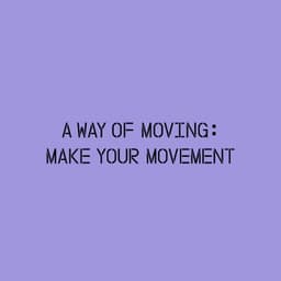Exhibition Communications for Make Your Movement 2017 cover image