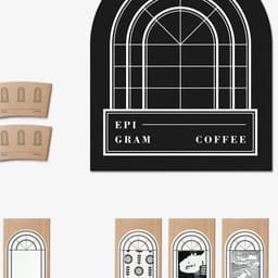 Graphic Identity for Epigram Coffee cover image