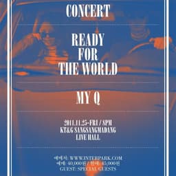 Album Artwork for MyQ's Ready for the World cover image