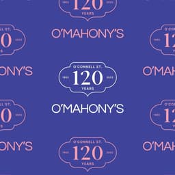 Anniversary Campaign Identity For O’mahony’s Booksellers cover image