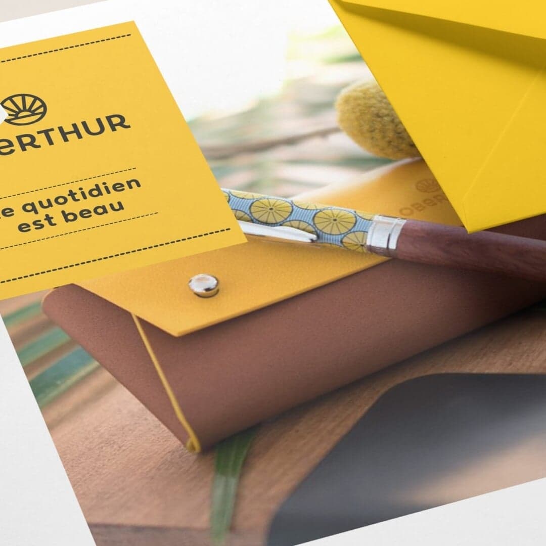 Brand Identity For Oberthur Stationery
