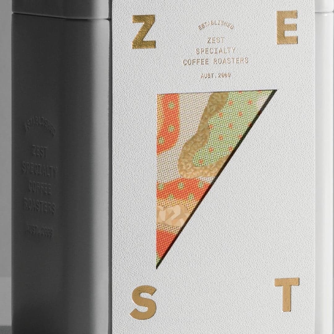 Brand Identity and Packaging for Zest Coffee
