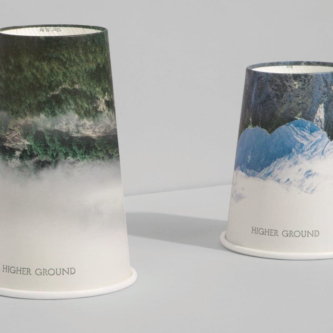 Brand Identity and Packaging for Higher Ground Café