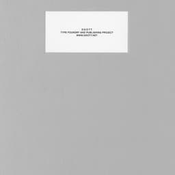 Typeface Specimen Design For Aether By Ddott Foundry cover image