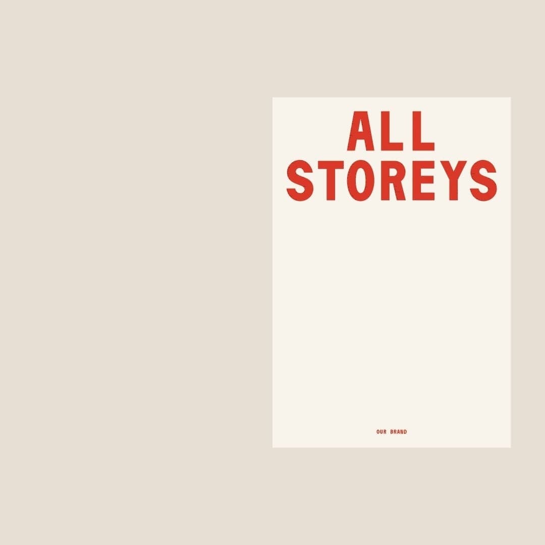 Brand Identity for All Storeys Co-Living