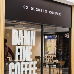 92 Degrees Coffee - Redefine design work cover image