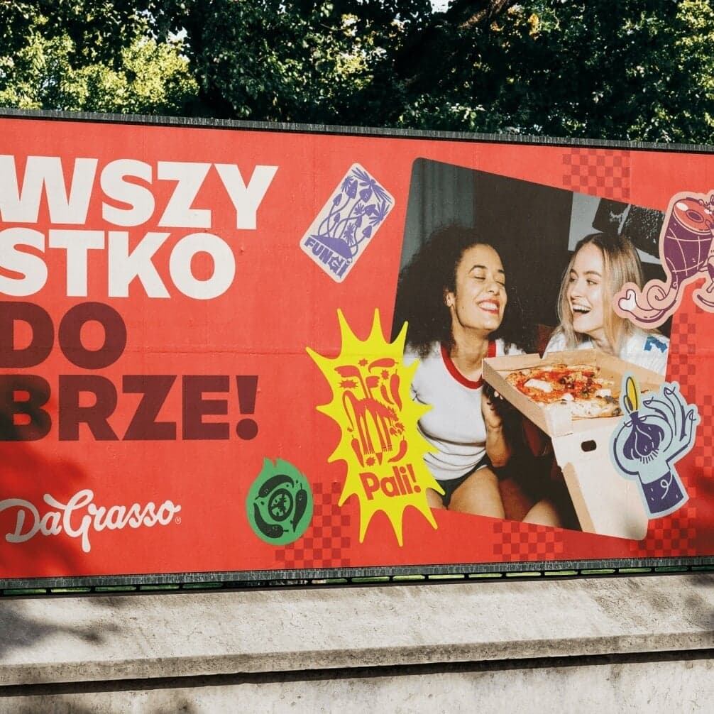 Rebranding For Dagrasso Pizza Chain